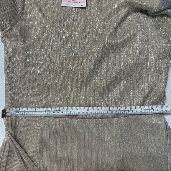 Anne Klein gold maxi dress. - Picture 9 of 13